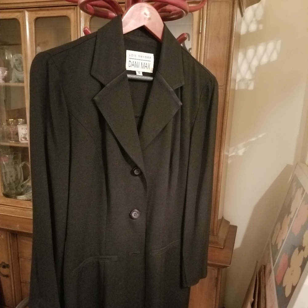Lois Snyder DANI MAX Black Jacket